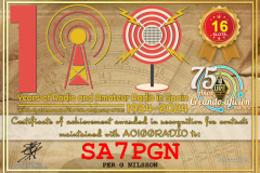 Hundraårsjubileum för radio (1924/2024) Världsradiodagen (13 februari)