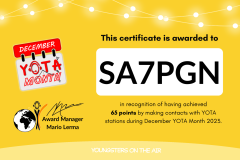 YOTA December 2023 - Gold