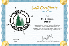 POTA Gold Hunter